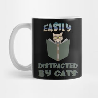 Easily Distracted By Cats Mug